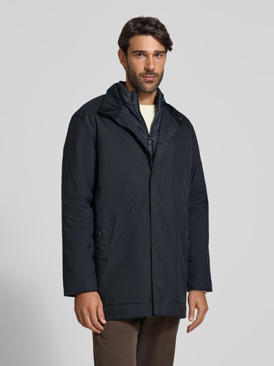 Barbour Regular fit functioneel jack met gestikt logo model 'Northdale' Marineblauw - 4