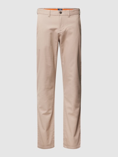 MCNEAL Slim Fit Chino mit Strukturmuster Beige 2