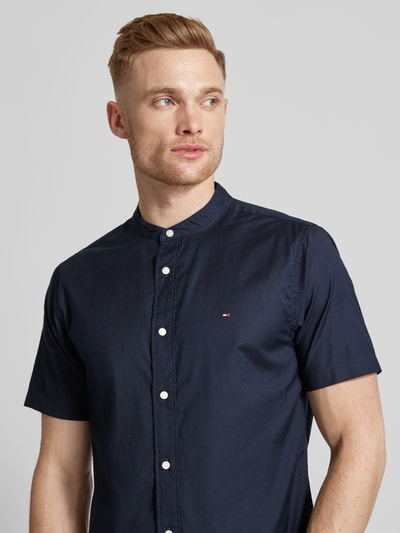Tommy Hilfiger Regular Fit Freizeithemd mit 1/2-Arm Marine 3