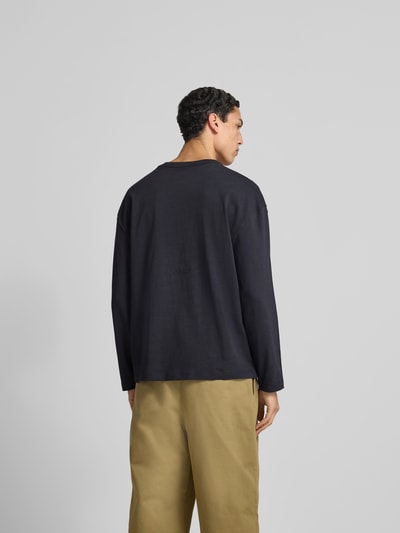 ANNARR Longsleeve mit Rundhalsausschnitt Marine 5