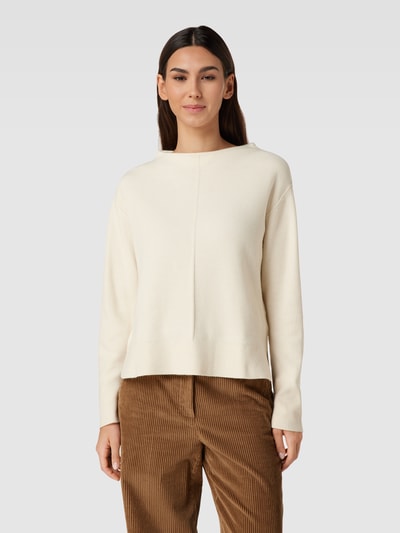 Tom Tailor Gebreide pullover met siernaden Beige - 4