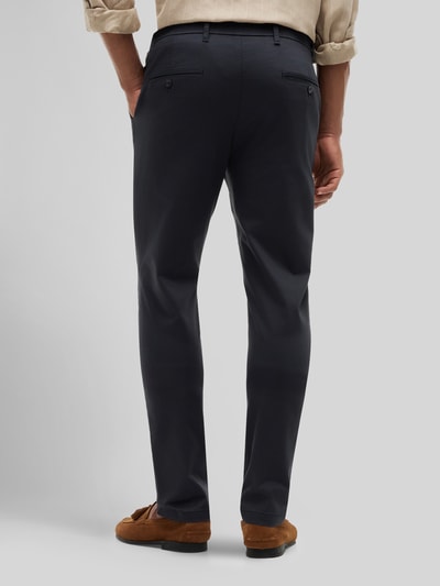 Tommy Hilfiger Chinos o kroju slim fit z mieszanki bawełny model 'BLEECKER' Granatowy 5
