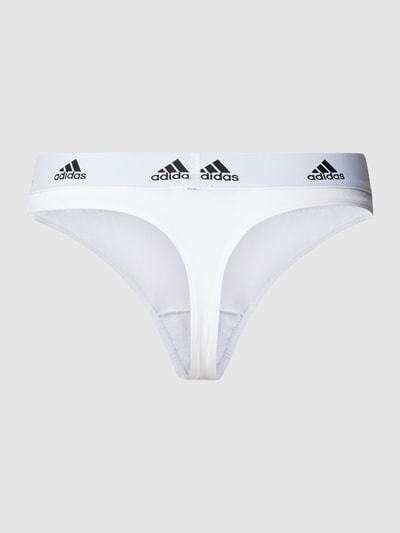 ADIDAS SPORTSWEAR String mit elastischem Logo-Bund im 3er-Pack Weiss 3