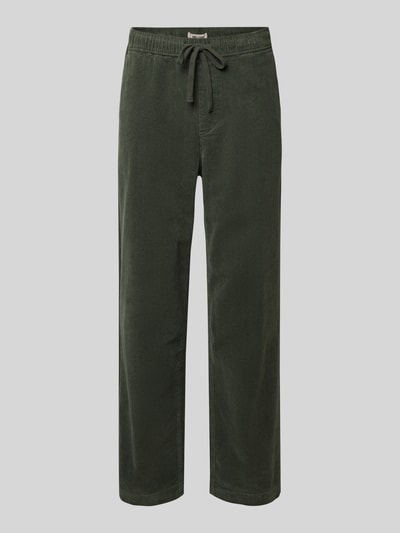 Only & Sons Loose fit corduroy broek van katoenmix, model 'FADE' Lindegroen - 2