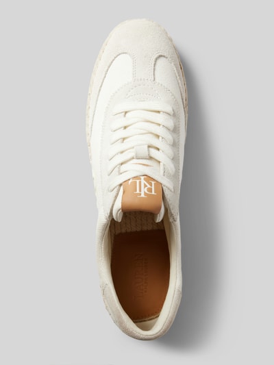 Lauren Ralph Lauren Sneaker mit Label-Details Modell 'LUIZE' Weiss 3