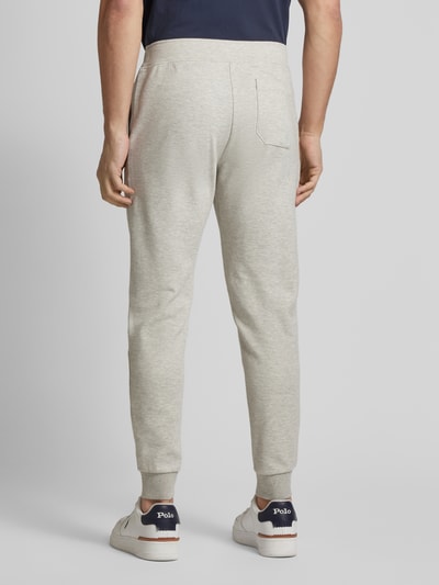 Polo Ralph Lauren Sweatpants met elastische band, model ‘ATHLETIC’ Lichtgrijs - 5