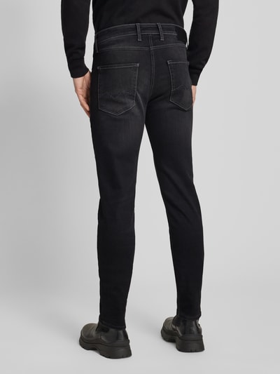 MAC Slim Fit Jeans im 5-Pocket-Design Modell 'Arne' Mittelgrau 5