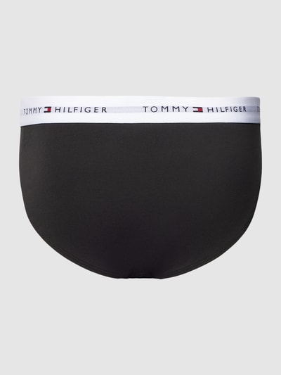 Tommy Hilfiger Slipy z paskiem z logo w zestawie 5 szt. Czarny 3