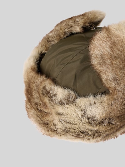 Barts Muts met oorkleppen, model 'KAMIKAZE' Olijfgroen - 3