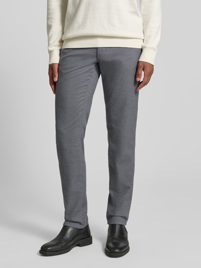 Brax Hose mit Eingrifftaschen Modell 'Cadiz' Silber 4