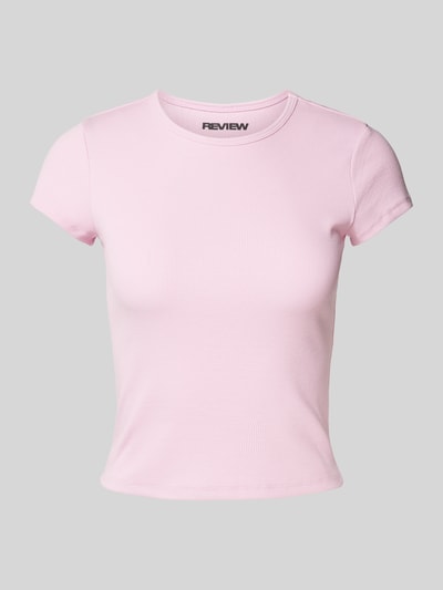 Review Essentials T-shirt voor baby's Lichtroze - 2