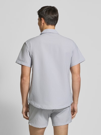 BOSS Regular Fit Freizeithemd mit 1/2-Arm Modell 'Velvetfish' Marine 5