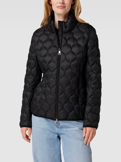 Fuchs Schmitt Steppjacke mit Label-Detail Black 4