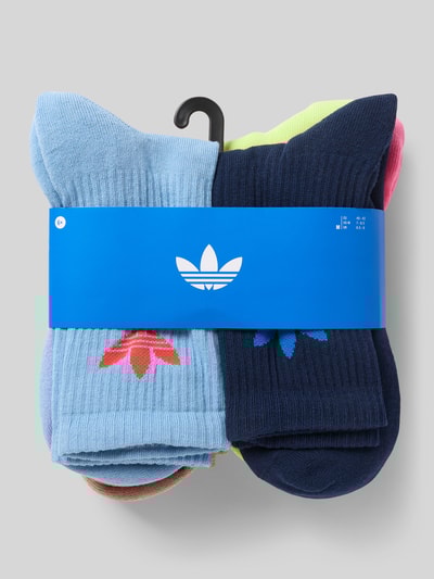 adidas Originals Skarpety z nadrukiem z logo w zestawie 6 szt. Beżowy 3