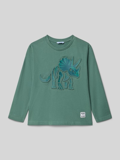 Mayoral Longsleeve mit Label-Detail Dunkelgruen 1