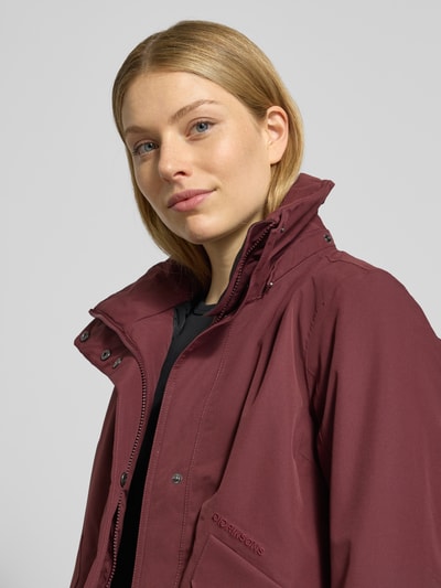 Didriksons Parka mit abnehmbarer Kapuze Modell 'INDRA' Bordeaux 3