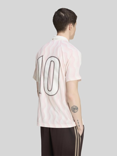 adidas Originals Regular Fit Poloshirt mit Logo-Details Hellrosa 4