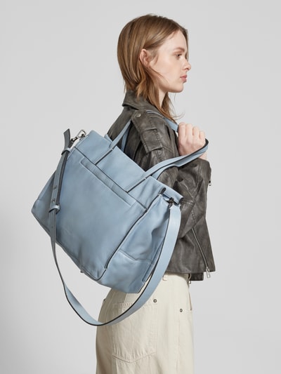 LIEBESKIND BERLIN Shopper aus echtem Leder Rauchblau 1