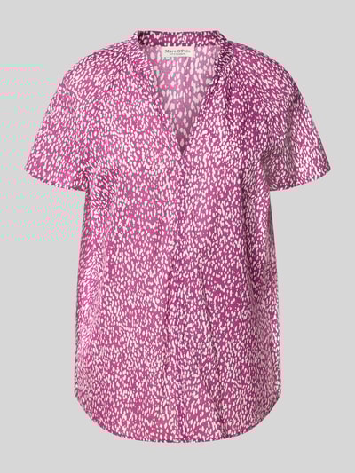 Marc O'Polo Regular Fit Blusenshirt aus reiner Baumwolle Fuchsia 2