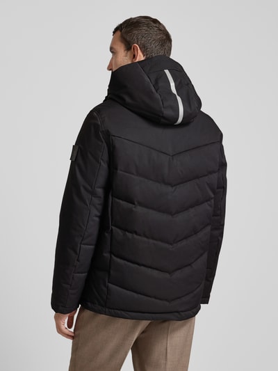 Tom Tailor Funktionsjacke mit Kapuze mit Tunnelzug und Daunen-Entender-Füllung Black 5