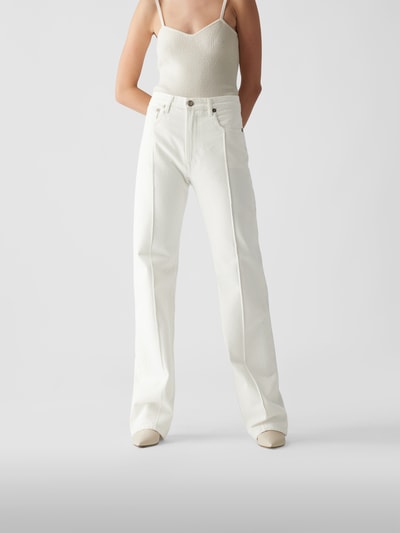 R13X Ports 1961 Straight Fit Jeans Offwhite 4