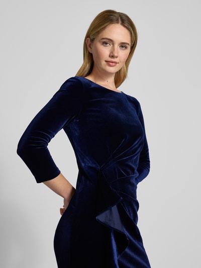 Christian Berg Cocktail Sukienka koktajlowa o długości do kolan z okrągłym dekoltem Ciemnoniebieski melanż 3