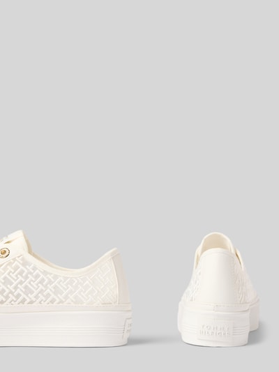 Tommy Hilfiger Sneakersy niskie z efektem siateczki Biały 2