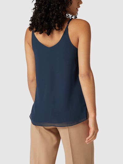 Soft Rebels Blousetop met verstelbare spaghettibandjes Marineblauw - 5
