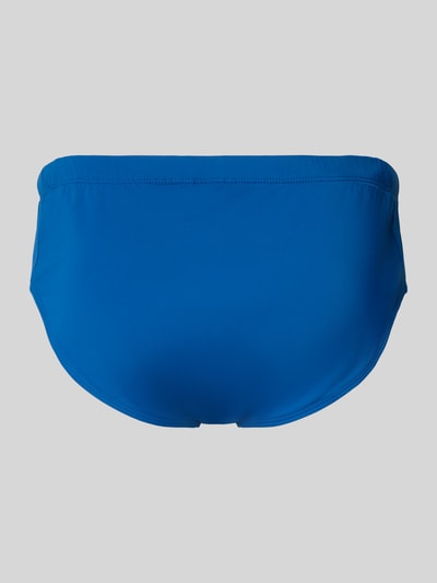 BOSS Badeslip in unifarbenem Design Modell 'JOHN' Blau 3