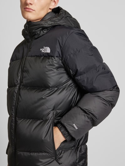 The North Face Kurtka pikowana o kroju regular fit z wyhaftowanym logo model ‘DIABLO’ Czarny 3