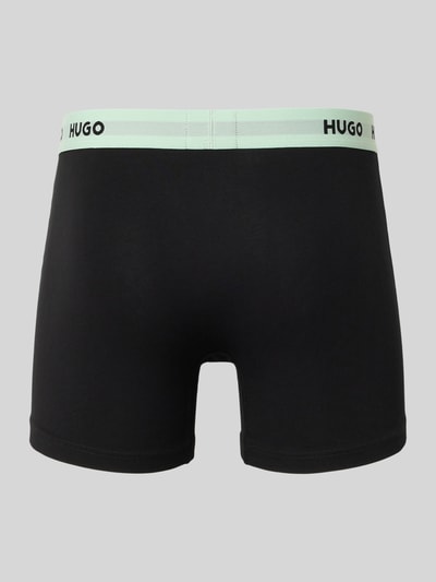 HUGO Trunks aus Baumwoll-Mix im 3er-Pack Black 3