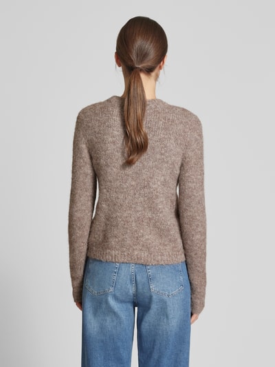 Vero Moda Pullover mit Rundhalsausschnitt Taupe 5