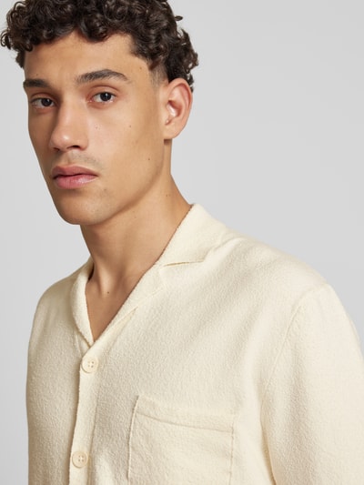 Only & Sons Vrijetijdsoverhemd met knoopsluiting, model 'FRANKIE' Offwhite - 3
