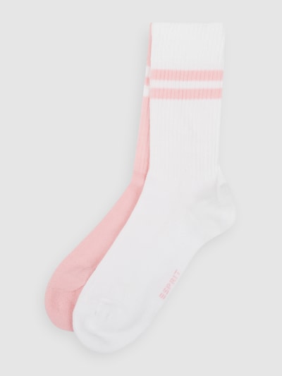 Esprit Socken mit Stretch-Anteil im 2er-Pack  Rose 1