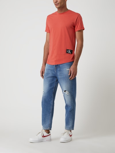 Calvin Klein Jeans T-shirt z bawełny Czerwony 1