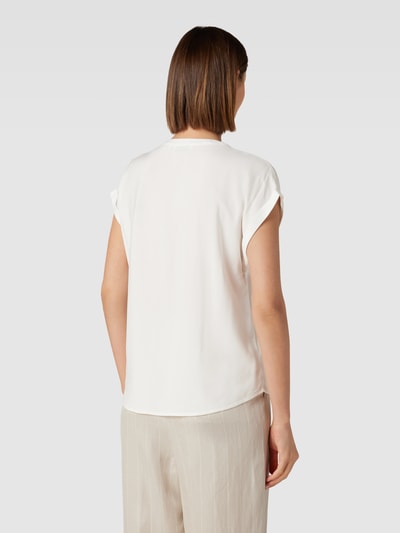 Tom Tailor Blusenshirt mit Allover-Muster Offwhite 5