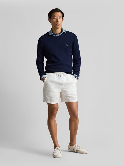 Polo Ralph Lauren Relaxed Fit Pullover aus reiner Baumwolle Marine 1