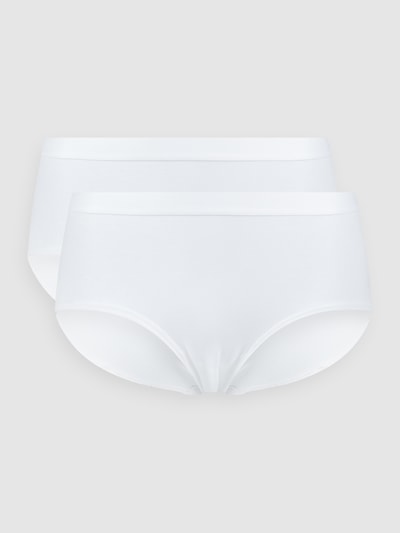 Calida Panty aus Single Jersey im 2er-Pack  Weiss 1