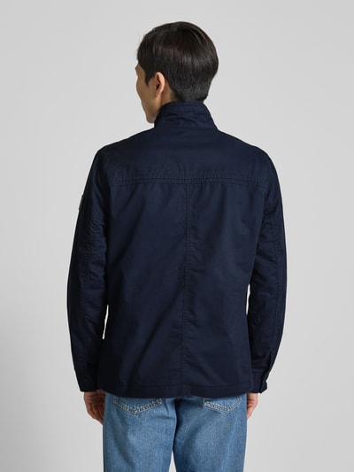 Tom Tailor Regular Fit Feldjacke aus reiner Baumwolle mit aufgesetzten Brusttaschen Marine 5