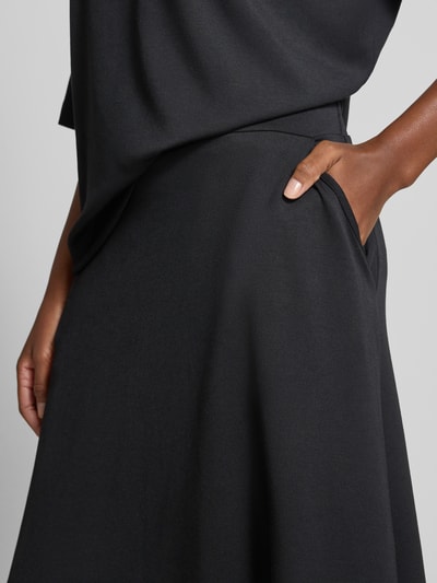 Soyaconcept Midirock mit elastischem Bund Modell 'BANU' Black 3