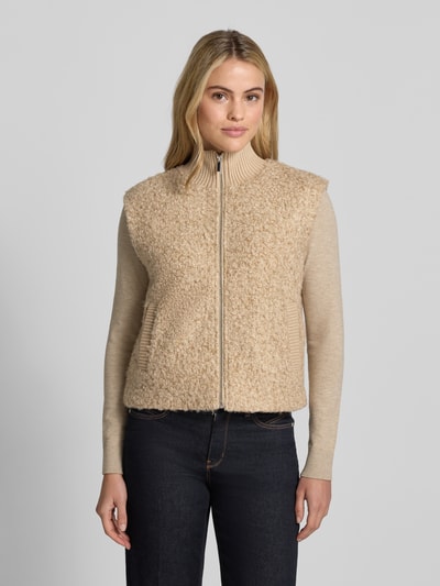 OPUS Bodywarmer met opstaande kraag model 'Guluni' Zand - 4
