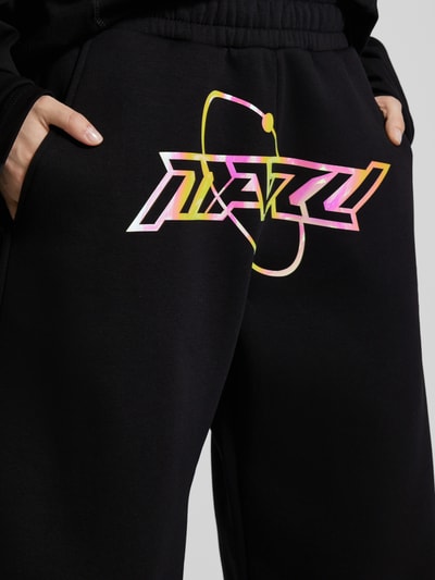 Review X MATW Loose Fit Sweatpants mit Label-Print - REVIEW X MATW Black 3