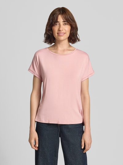 Christian Berg Woman T-Shirt aus Viskose-Mix mit Rundhalsausschnitt Pink 4