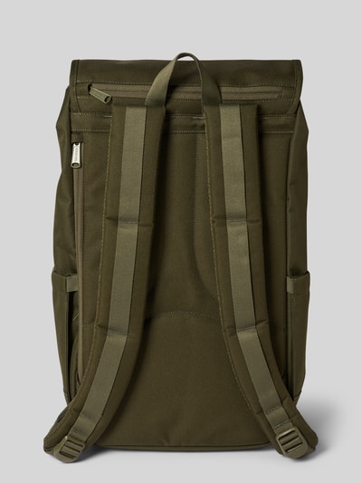 Herschel Rucksack mit Label-Patch Modell 'Little America™' Khaki 4