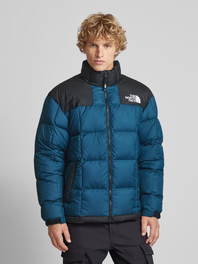 The North Face Kurtka pikowana ze stójką model ‘LHOTSE’ Petrol 4