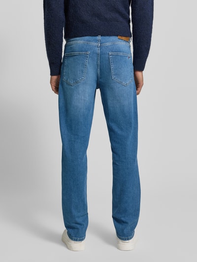 Tommy Hilfiger Straight leg jeans van katoenmix, model 'DENTON' Lichtblauw - 5