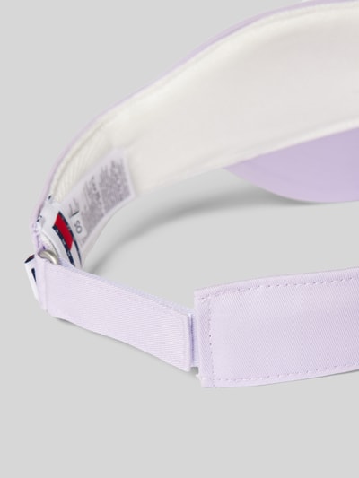 Tommy Hilfiger Visor mit Label-Stitching Flieder 2