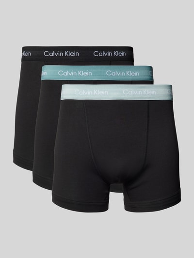 Calvin Klein Underwear Boxershort met band met label in een set van 3 stuks Zwart - 1