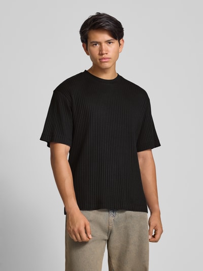 Jack & Jones Loose Fit T-Shirt mit Rundhalsausschnitt Black 4