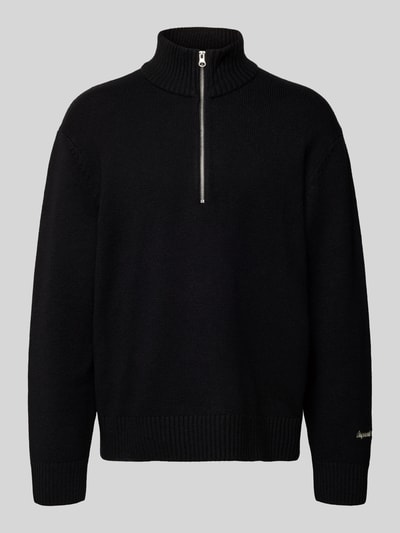 Jack & Jones Strickpullover mit gerippten Abschlüssen Modell 'NORREBRO' Black 2